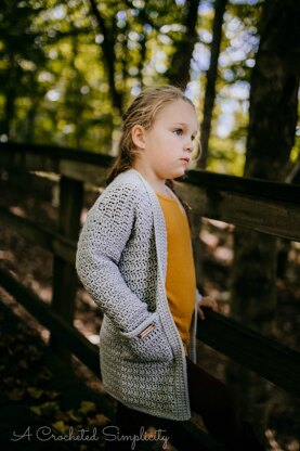 Aurora Girls Cardigan