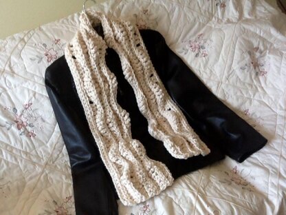 Gramercy Park Crocheted Scarf