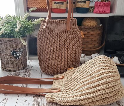Ribbed Winter Tote