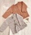 Dimples Top Down Cardigan - P291