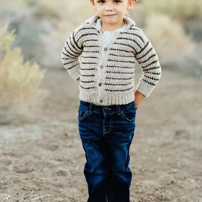 Boys' Pinstripe Sweater