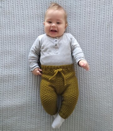 Mossy Baby Pants | 0-24 months