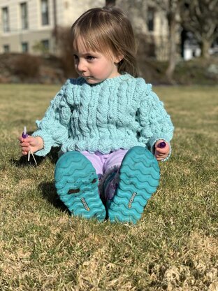 Textured Toddler Sweater