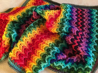 Rainbow Ridge Blanket