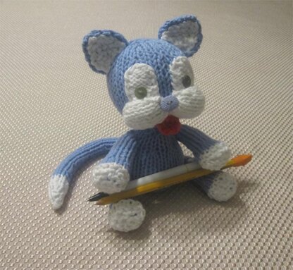 Knitkinz Cat for Your Office 
