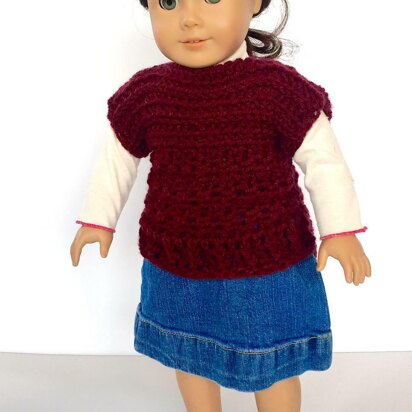 Ruth Pullover for American Girl Dolls