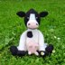Frannie the Friesian Cow - US Terminology - Amigurumi