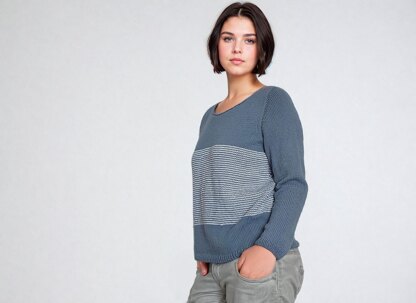 Stella sweater with set-in sleeves