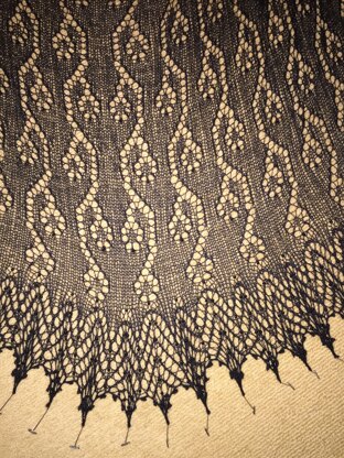 Lace shawl 2