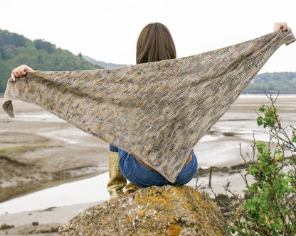 Coastlands Shawl PDF Crochet Pattern