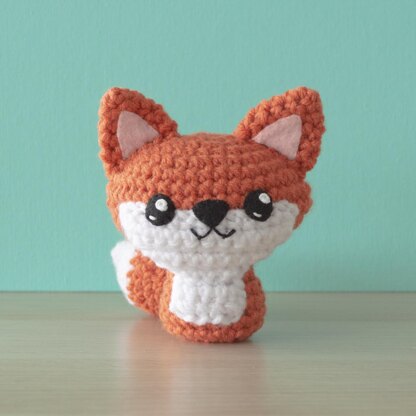 Backyard Critters 1 Crochet Amigurumi Pattern with Beaver, Squirrel & Fox