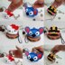 Coin Purse With Keychain Cat Hello kitty Stitch Bee