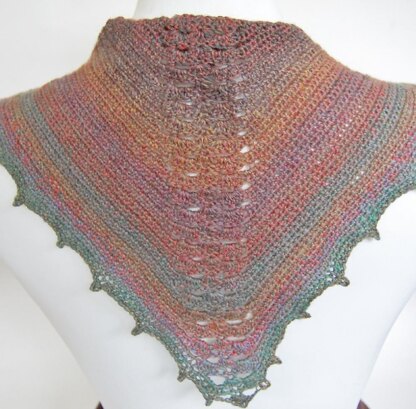 Manta Ray Scarflette Crochet Pattern
