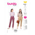 Burda Style Misses' Trousers and Pants B6101 - Paper Pattern, Size 8-18