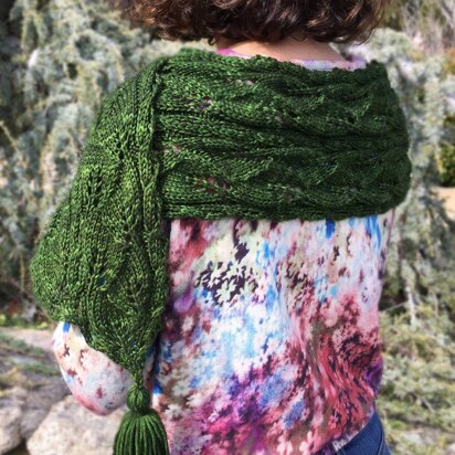 Lisdoonvarna Scarf or Shawl - knitting pattern