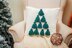 Tree Tassel Knit & Crochet Pillow