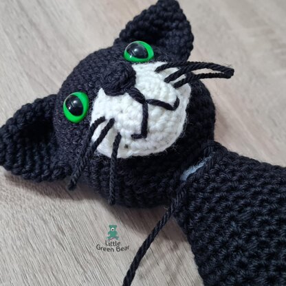 Connie the Cat - UK Terminology - Amigurumi