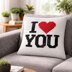 Valentine's Day Cushion Corner-to-Corner Crochet Pattern I Love You