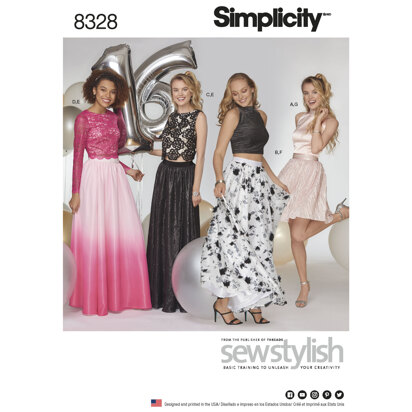 Simplicity Pattern 8328 Women's Special Occasions Dress 8328 - Sewing Pattern