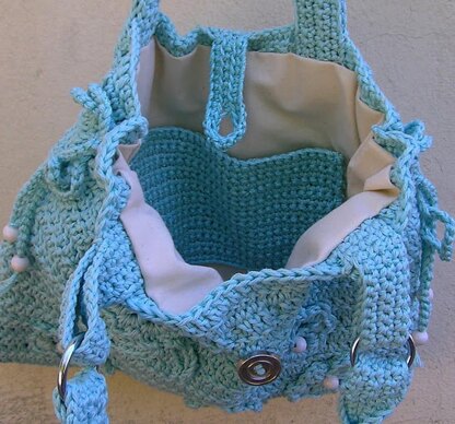 Turquoise summer bag