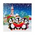 Craft Buddy Penguin Christmas Carols Crystal Card Kit