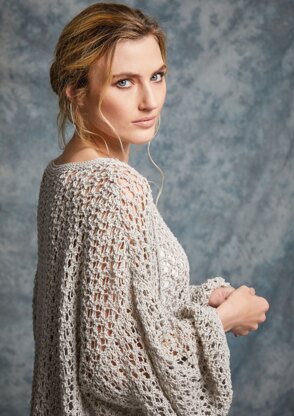 Chard Sweater in Rowan Creative Linen - ZB298-00009-DE - Downloadable PDF