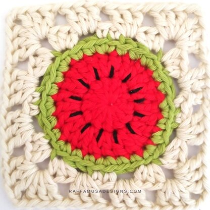 Watermelon Granny Square