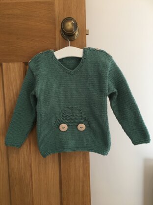 Boys Car Sweater