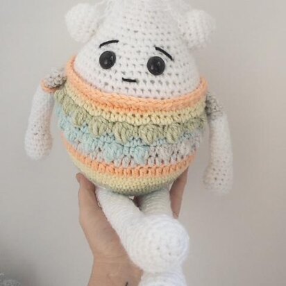 Nugget the Chubby Potato with Seedling Plant Crochet Pattern