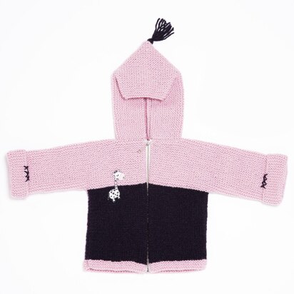 Babies Hooded Cardigan in Bergere de France Sport - 60508-471 - Downloadable PDF