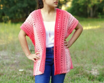 Coral Cardigan