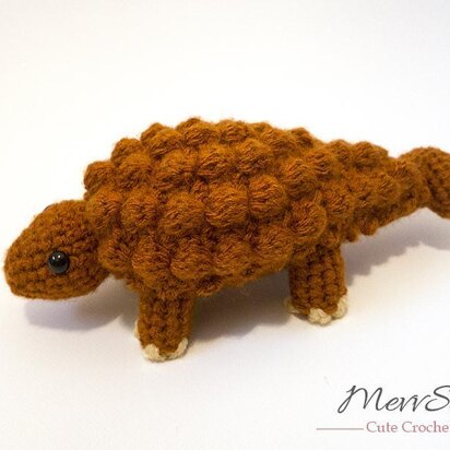 Amigurumi Ankylosaurus Dinosaur