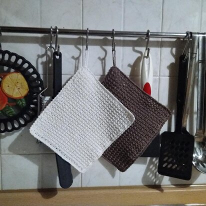 Rough potholder trivet