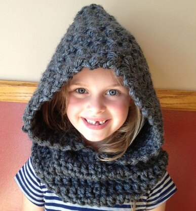 Star Stitch Hooded Cowl