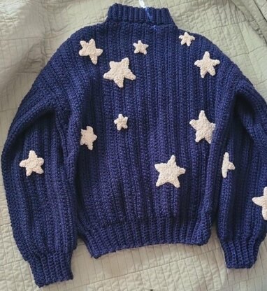 Coraline Star Sweater Inspired Sweater Pattern