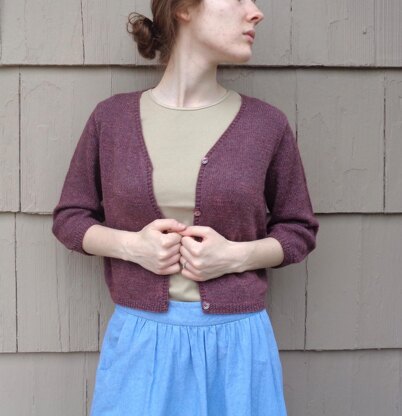 Fig Cardigan