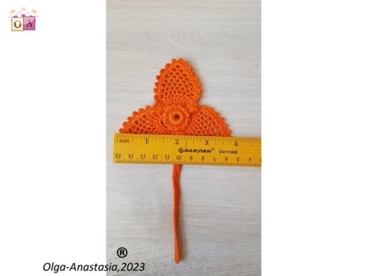 Crocheted shamrock 3
