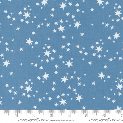 Moda Fabrics Delivered With Love - Blue (25134-16)