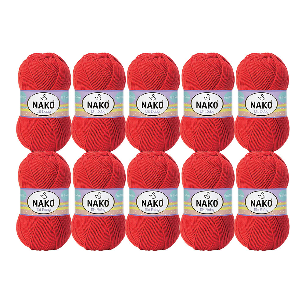 Nako Elit Baby DK Anti-Pill 10 Ball Value Pack - view 2