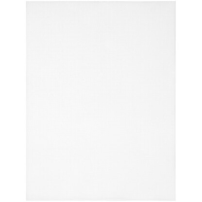 Cousin Perforated Plastic Canvas 14 Count 8.5inX11in Clear
