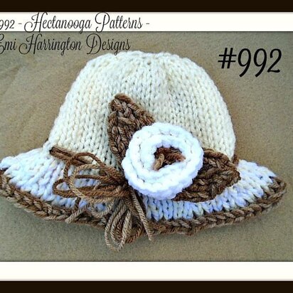 992- Knit Sunhat