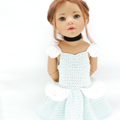 GOTZ/DaF 18" Doll Princess Cinderella Dress Set