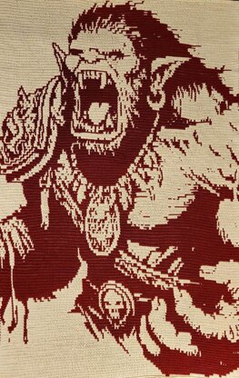 Ogre Onslaught | Fantasy Monster Mosaic Blanket