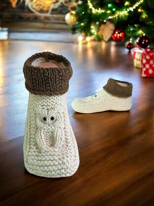 Owl Moccasin Slippers