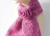 Stay in Place Flower Key Hole Scarf