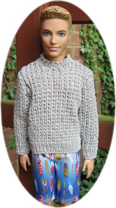 1:6th scale Broken Rib Sweater