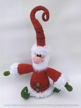 036 Santa Claus, Father Frost, Father Christmas toy Ravelry