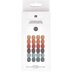 Rico Design Macramé Beads Wood Earthy Colours 24 Pcs - 85x175x22mm