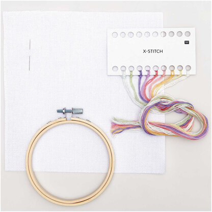 Rico Mini Rainbow Cross Stitch Kit