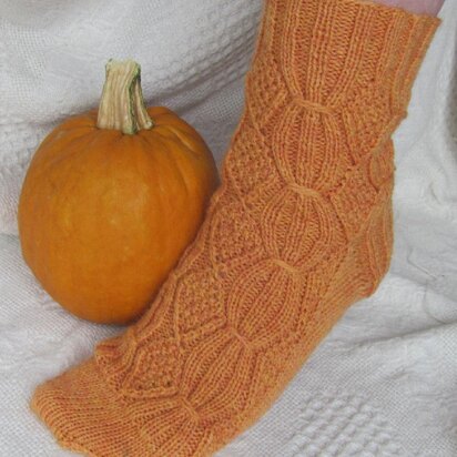 Autumn Wheat Socks